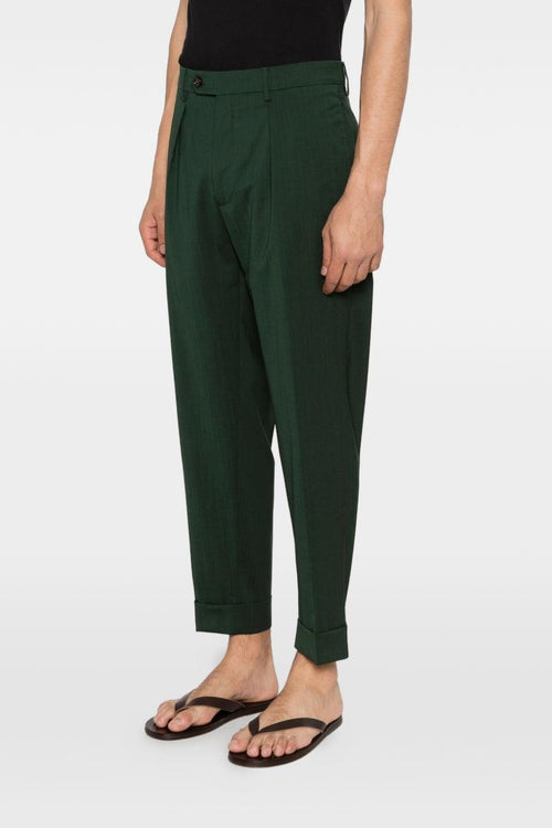 Pantaloni Verde Uomo Chiaia
