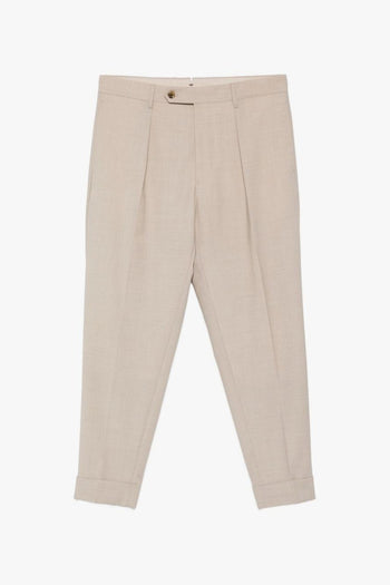 Pantaloni Beige Uomo Chiaia - 5