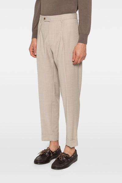 Pantaloni Beige Uomo Chiaia