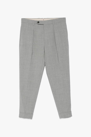 Pantaloni Grigio Uomo Chiaia - 5