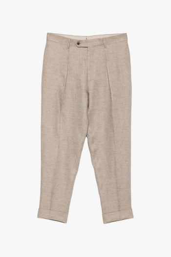 Pantaloni Beige Uomo Chiaia - 5