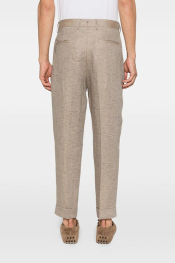 Pantaloni Beige Uomo Chiaia - 3