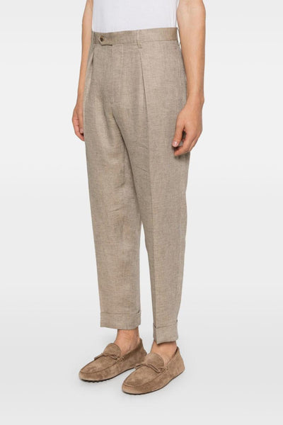 Pantaloni Beige Uomo Chiaia