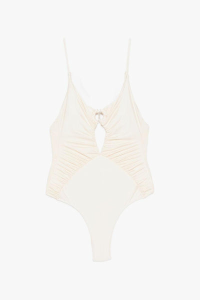 Intero Drappeggiato Donna Bianco