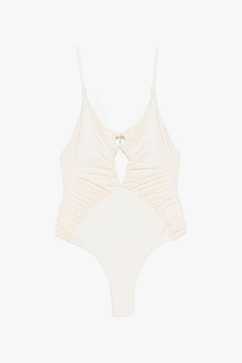 Intero Drappeggiato Donna Bianco