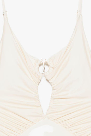 Intero Drappeggiato Donna Bianco - 3