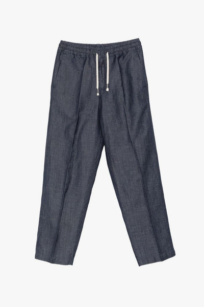 Pantalone Cuciture Uomo Grigio