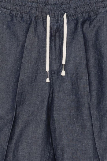 Pantalone Cuciture Uomo Grigio - 2