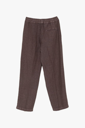 Pantalone Coulisse Uomo Marrone - 2