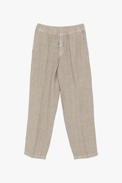 Pantalone Coulisse Uomo Fango