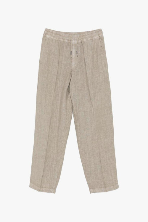 Pantalone Coulisse Uomo Fango