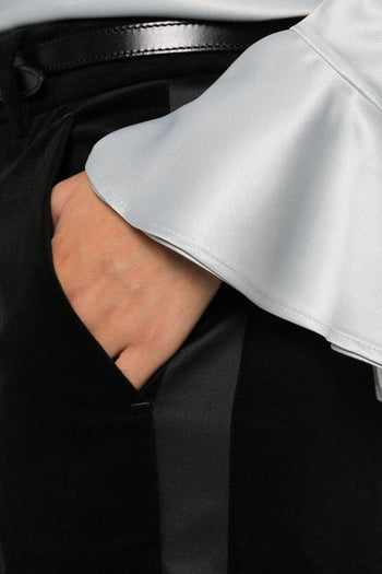 Pantalone Nero Donna - 4