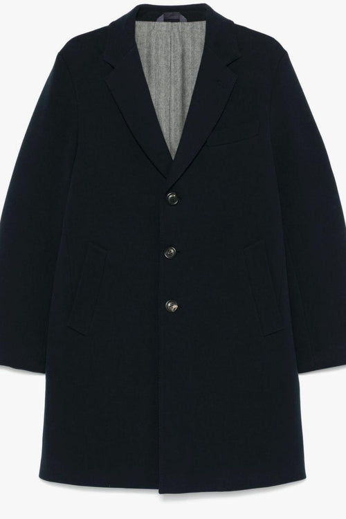 1901 Cappotto Blu Uomo in feltro