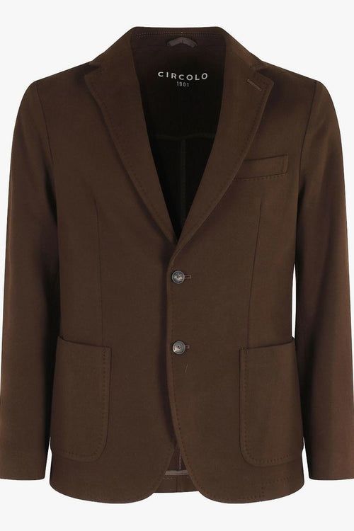 1901 Giacca Marrone Uomo
