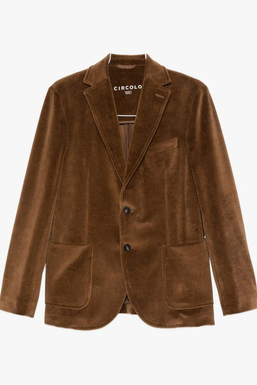 1901 Giacca Marrone Uomo