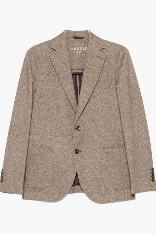 1901 Giacca Marrone Uomo