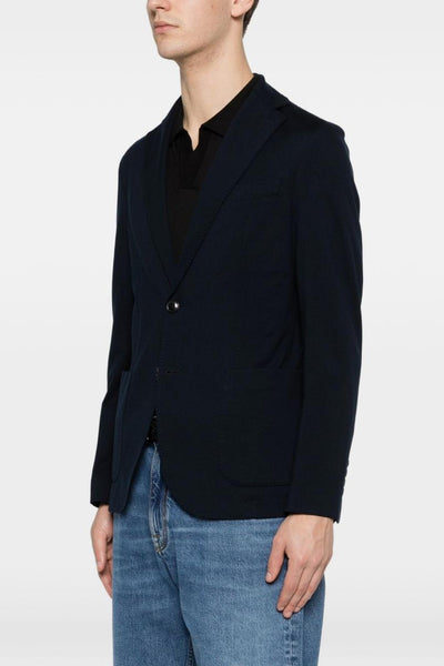 1901 Giacca Blu Uomo Due Bottoni