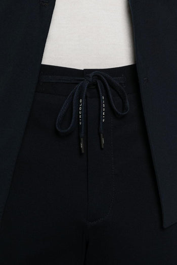 1901 Pantalone Coulisse Uomo Blu - 4