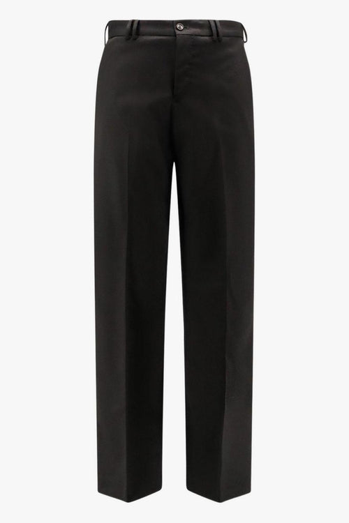 Pantalone Nero Uomo Straight
