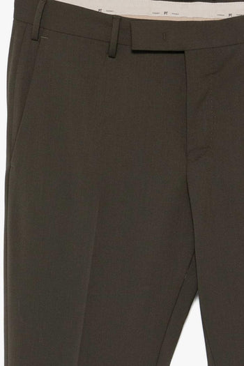 Pantalone Marrone Uomo Sartoriale - 3