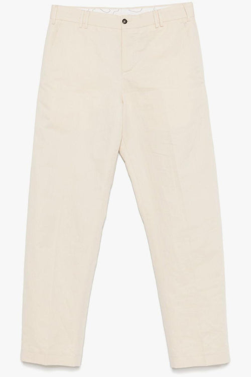 Pt01 Pantalone Bianco Uomo