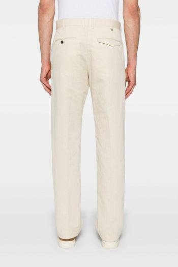 Pt01 Pantalone Bianco Uomo - 4