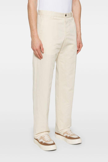Pt01 Pantalone Bianco Uomo - 5