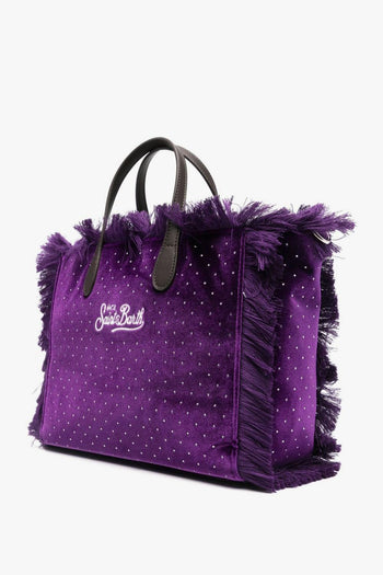 Saint Barth Borsa Viola Donna Colette - 4