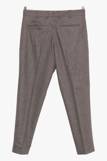 Pantalone Grigio Uomo Design Affusolato - 3