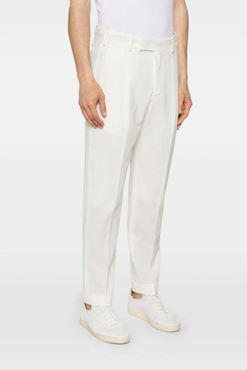 Pt01 Pantalone Bianco Uomo - 2