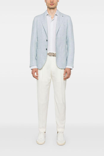 Pt01 Pantalone Bianco Uomo - 4