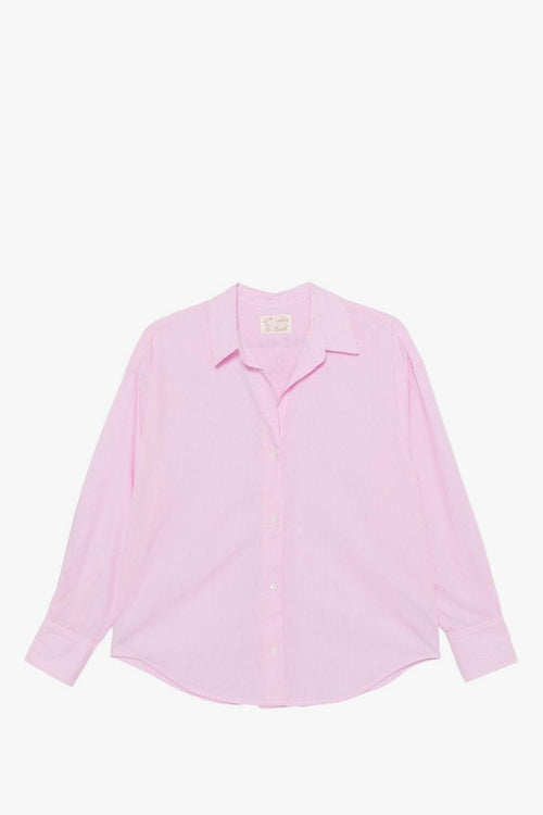 Saint Barth Camicia Rigata Donna Rosa