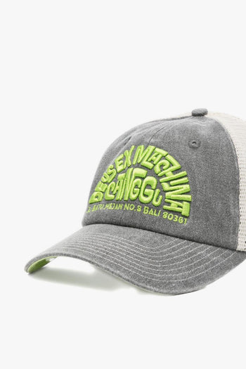 Ex Machina Cappellino Ricamato Uomo Grigio - 2