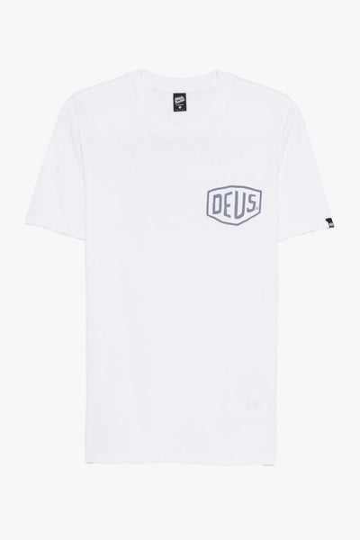 Ex Machina T-shirt Stampa sul Petto Uomo Bianco