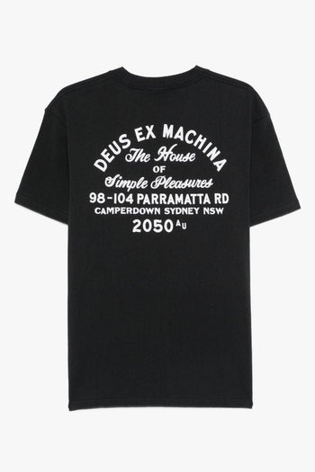 Ex Machina T-shirt Motocicletta Uomo Nero - 3