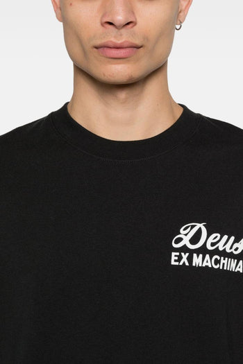 Ex Machina T-shirt Stampata Uomo Nero - 4