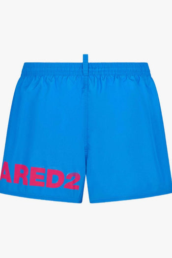 2 Boxer Logo Uomo Blu - 2