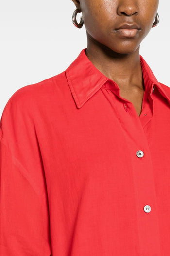 Abito Chemisier Donna Rosso - 5