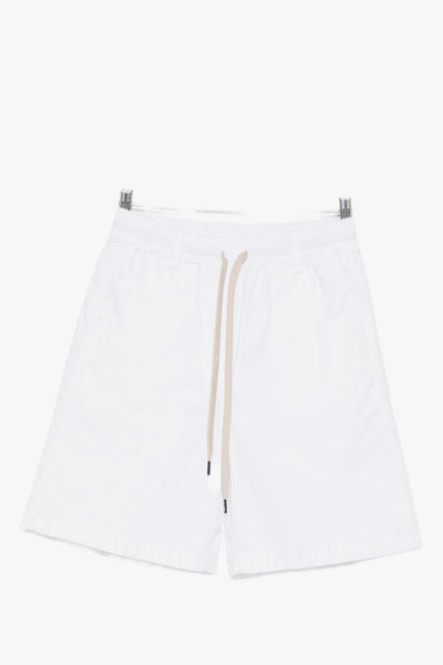 Bermuda Coulisse Donna Bianco