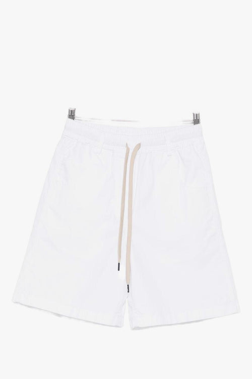 Bermuda Coulisse Donna Bianco
