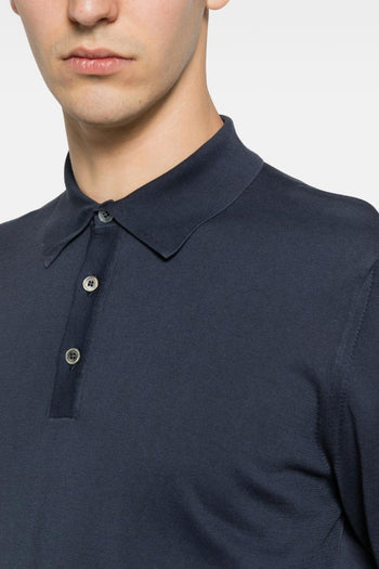 Dellaciana Polo Blu Uomo - 4