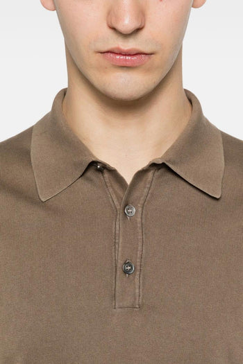 Dellaciana Polo Marrone Uomo - 3