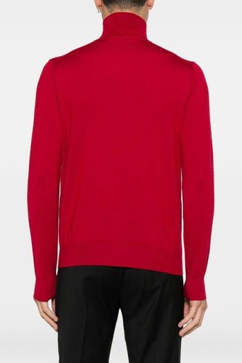 Dellaciana Maglia Rosso Uomo Dolcevita - 3