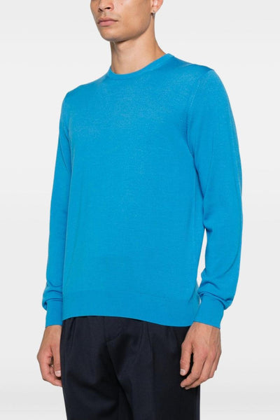 Dellaciana Maglia Blu Uomo Girocollo