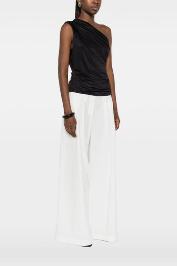 Top Monospalla Donna Nero - 4