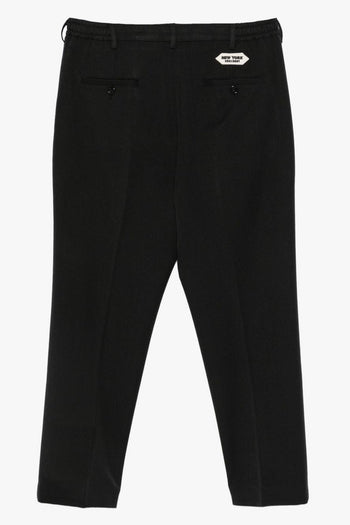 New York Pantalone Nero Uomo - 3