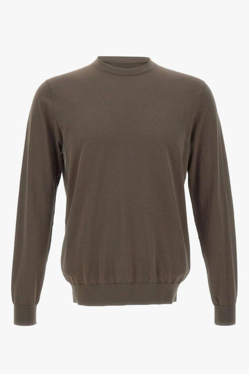 Maglia Maniche Lunghe Uomo Marrone