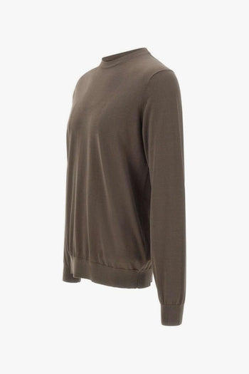 Maglia Maniche Lunghe Uomo Marrone - 2