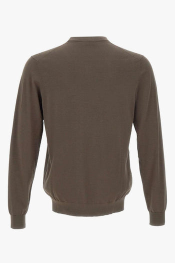 Maglia Maniche Lunghe Uomo Marrone - 3