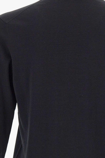 Maglia Maniche Lunghe Uomo Nero - 4